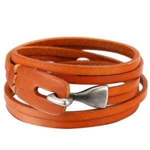 Boho Leather Wrap Bracelet